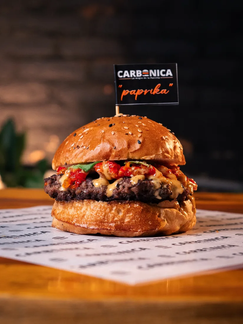 Paprika Burger de Carbónica
